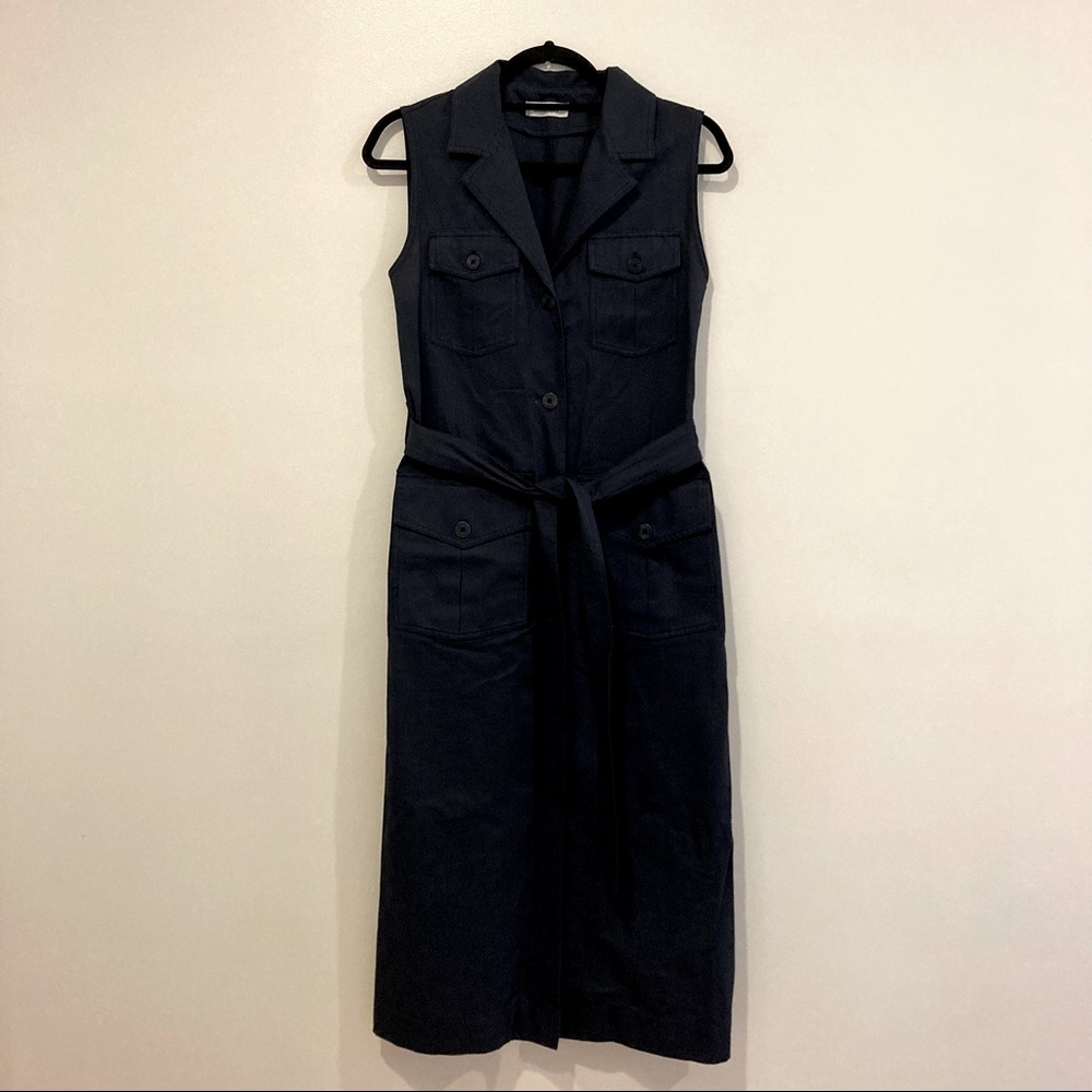 RODEBJER navy sleeveless dress
